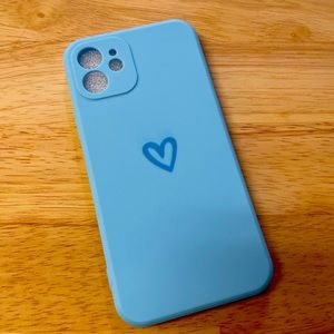 iPhone 12 Blue Cell Phone Case